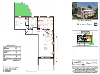 Annonce Vente 4 pices Appartement Baden 56