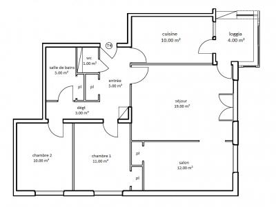 Annonce Location 4 pices Appartement Vouziers 08