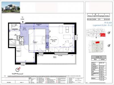 Annonce Location 3 pices Appartement Luisant 28