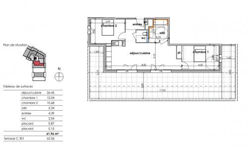 Annonce Vente 3 pices Appartement Sauvian 34