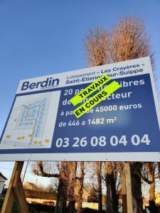 Annonce Vente Terrain Saint-etienne-sur-suippe 51