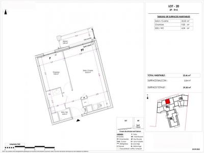 Annonce Location 2 pices Appartement Chevigny-saint-sauveur 21