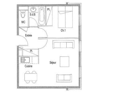 Annonce Location 2 pices Appartement Chambery 73