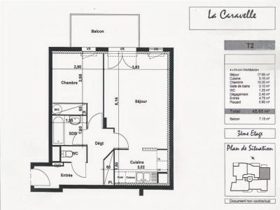 Annonce Vente 2 pices Appartement Nantes 44