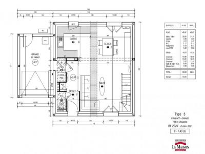 Acheter Maison 89 m2 Maulette