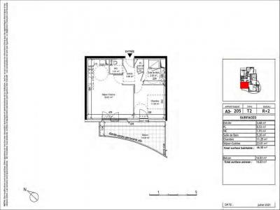 Annonce Location 2 pices Appartement Tinqueux 51