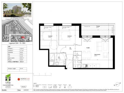 Louer Appartement 64 m2 Fleury-sur-orne