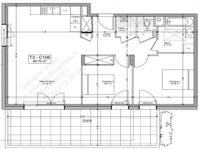 Annonce Location 3 pices Appartement Bossey 74