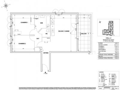 Louer Appartement 64 m2 Cogolin