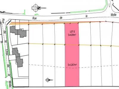 Acheter Terrain 1880 m2 Marcilly-sur-vienne