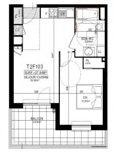 Annonce Location 2 pices Appartement Clermont-ferrand 63