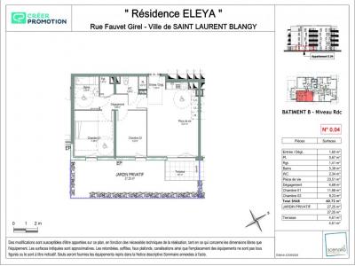 Annonce Location 3 pices Appartement Saint-laurent-blangy 62