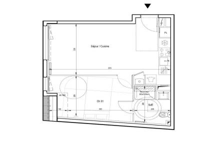 Annonce Location 2 pices Appartement Ormoy 91