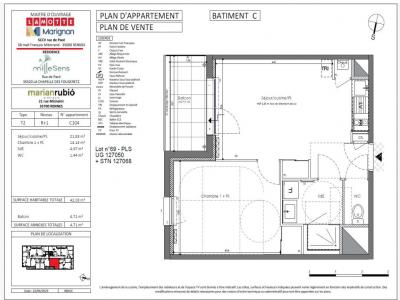 Annonce Location 2 pices Appartement Chapelle-des-fougeretz 35