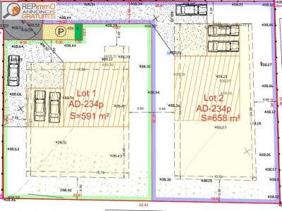 Annonce Vente Terrain Pougny 01