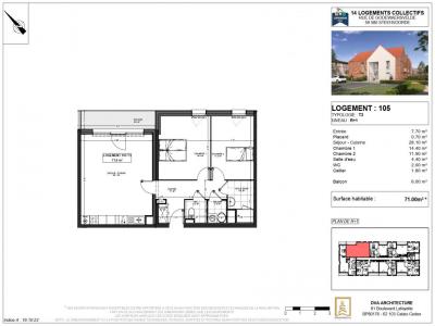 Annonce Vente 3 pices Appartement Steenvoorde 59