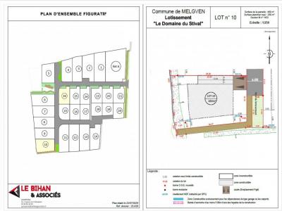 Acheter Terrain 468 m2 Melgven