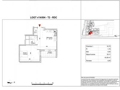 Annonce Location 2 pices Appartement Ville-aux-dames 37