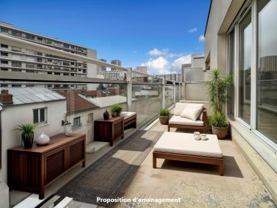 Acheter Appartement 66 m2 Paris-13eme-arrondissement