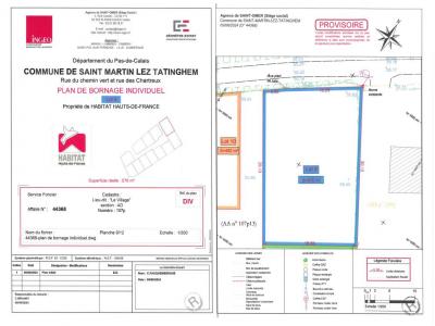 Annonce Vente Terrain Tatinghem 62