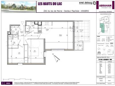 Annonce Location 3 pices Appartement Angers 49