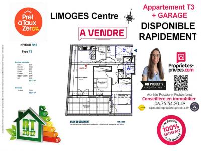 Annonce Vente 3 pices Appartement Limoges 87