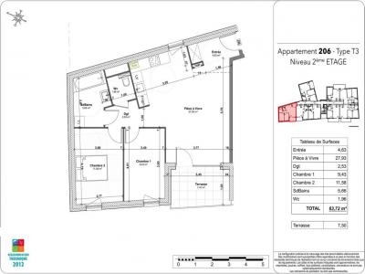 Louer Appartement Nancy 758 euros