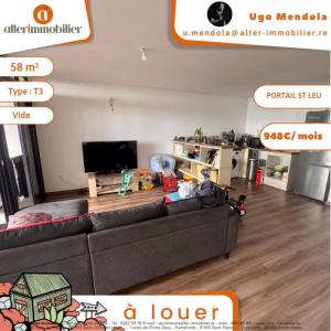 For rent Saint-leu 3 rooms 58 m2 Reunion (97424) photo 0