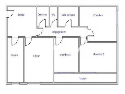 Annonce Vente 4 pices Appartement Chevilly-larue 94