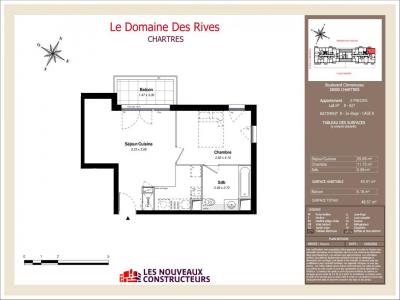 Annonce Location 2 pices Appartement Chartres 28