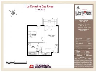 Annonce Location 2 pices Appartement Chartres 28