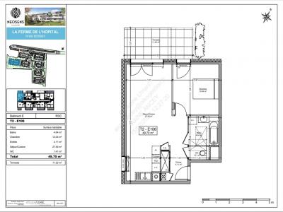 Annonce Location 2 pices Appartement Bossey 74