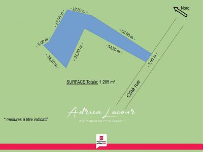 Acheter Terrain 1216 m2 Gy-en-sologne