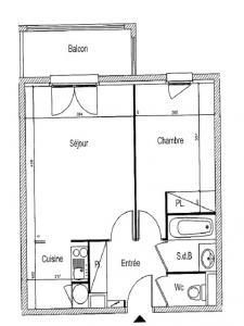 Annonce Location 2 pices Appartement Chambery 73