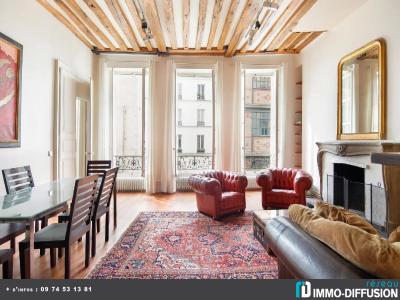 For sale 3 rooms 89 m2 Paris (75003) photo 2