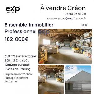 Acheter Loft/Atelier Creon 182000 euros