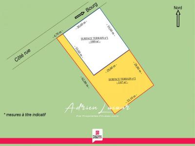 Acheter Terrain 1107 m2 Pruniers-en-sologne