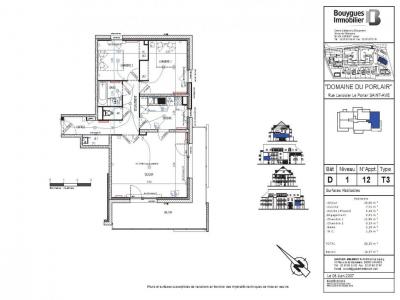 Annonce Location 3 pices Appartement Saint-ave 56