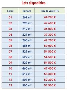 Annonce Vente Terrain Saint-epain 37