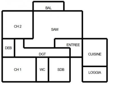 Acheter Appartement Unieux 95500 euros