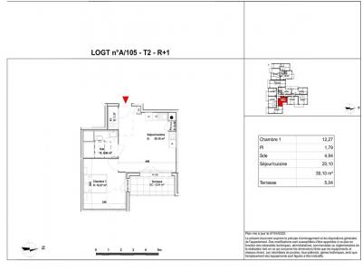 Annonce Location 2 pices Appartement Ville-aux-dames 37