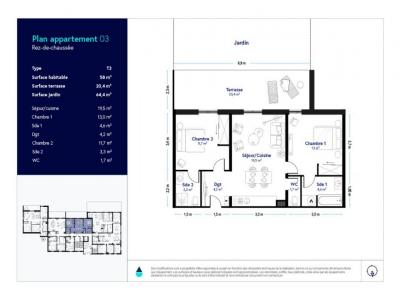 For sale Monetier-les-bains 3 rooms 57 m2 Hautes alpes (05220) photo 1