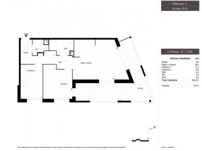 Louer Appartement 63 m2 Fleury-sur-orne