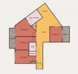 Louer Appartement Clichy 890 euros