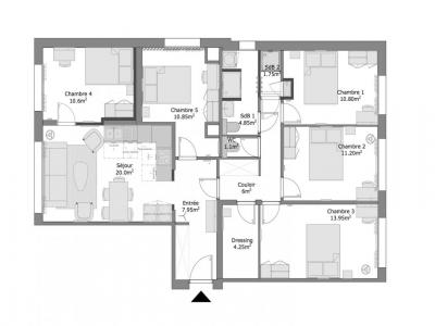 For rent Clichy 108 m2 Hauts de Seine (92110) photo 3