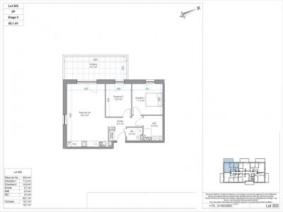 For rent Wissembourg 3 rooms 65 m2 Bas rhin (67160) photo 4
