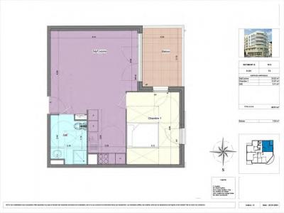 For rent Bocca 2 rooms 46 m2 Alpes Maritimes (06150) photo 1