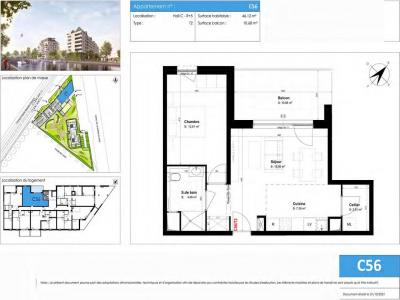 Annonce Location 2 pices Appartement Schiltigheim 67
