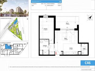 Annonce Location 2 pices Appartement Schiltigheim 67