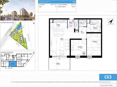 Annonce Location 3 pices Appartement Schiltigheim 67
